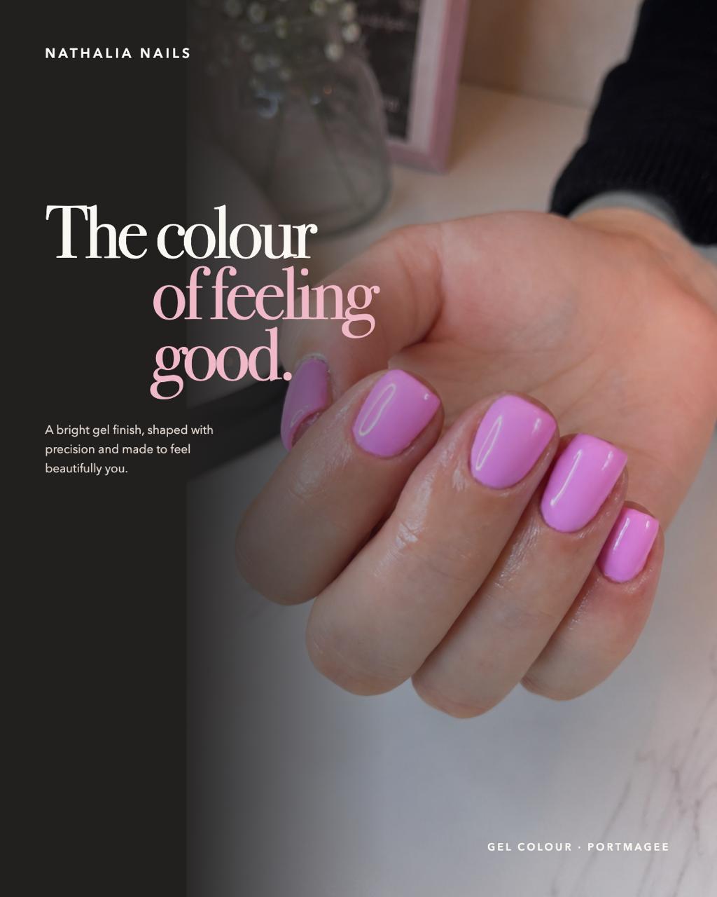 Pink gel colour editorial